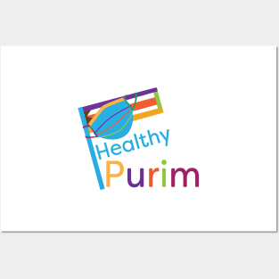 Funny healthy Purim 2021 greeting Posters and Art